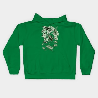 Coleoptera Beetles and Weevils J Mayson Brunswick Green Kids Hoodie